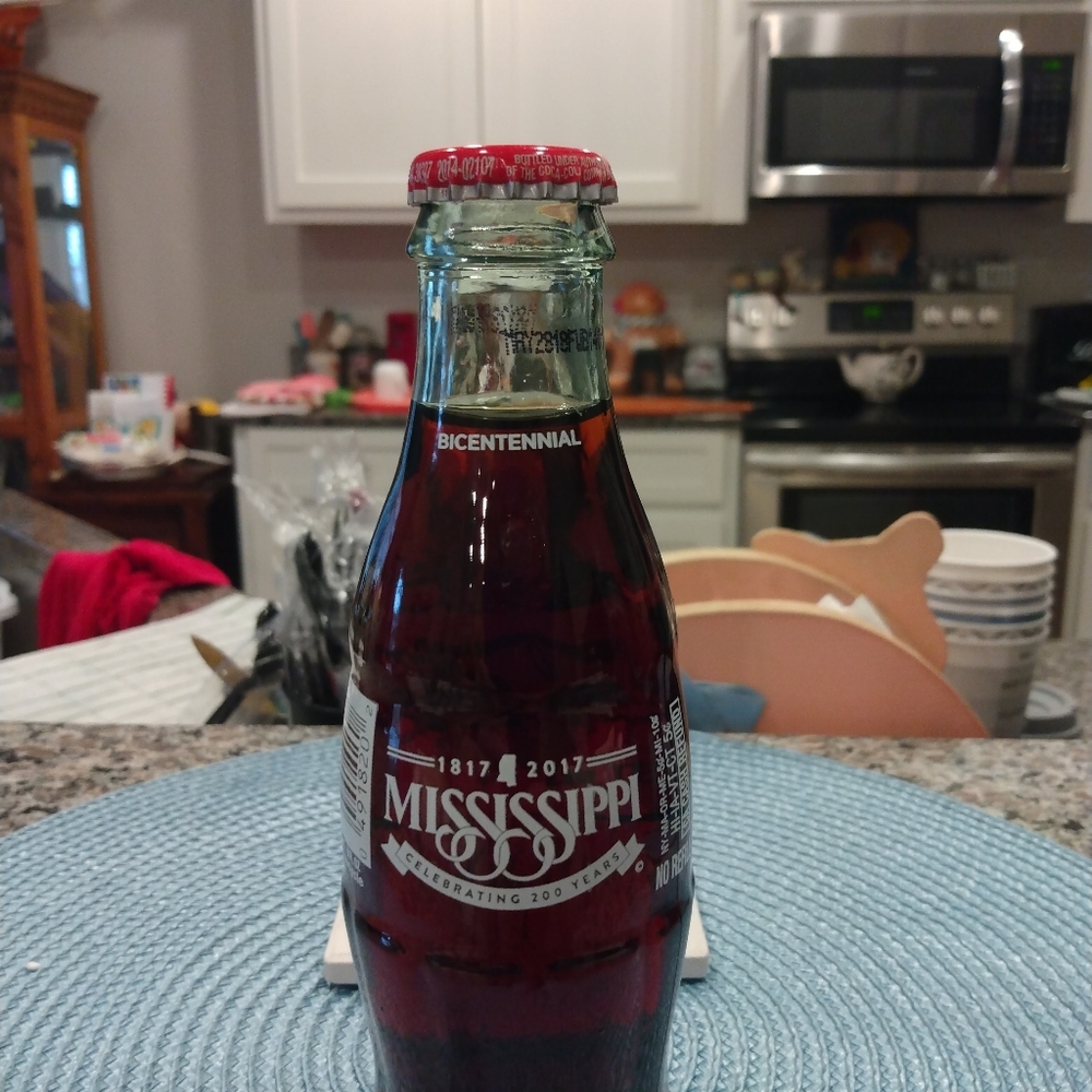 2017 Mississippi Bicentennial Coke Bottle